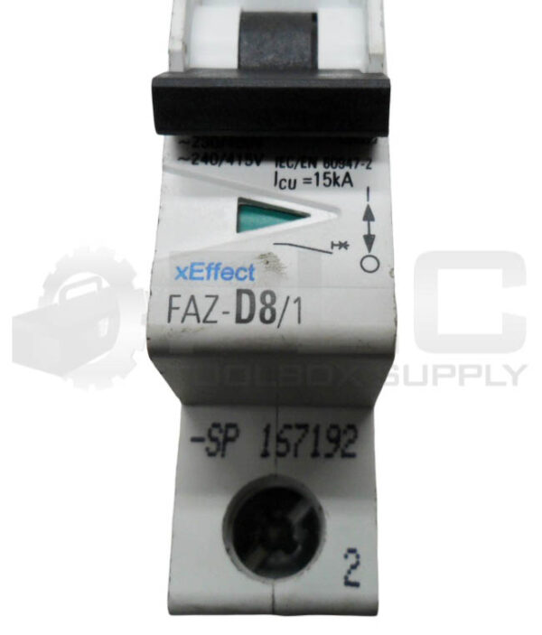 EATON FAZ-D8/1 CIRCUIT BREAKER 230V 50HZ 8A - Image 5