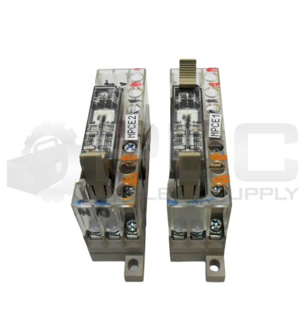 LOT OF 2 OMRON G7SA-2A2B RELAY 24VDC W/ 44532-2010 SOCKET BASE 6A