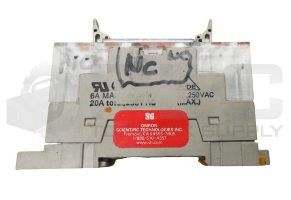 LOT OF 2 OMRON G7SA-2A2B RELAY 24VDC W/ 44532-2010 SOCKET BASE 6A - Image 4
