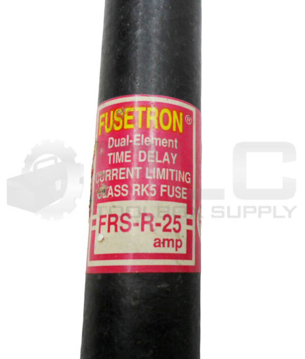 LOT OF 5 BUSSMANN FRS-R-25 DUAL ELEMENT FUSE 25A 600VAC - Image 4