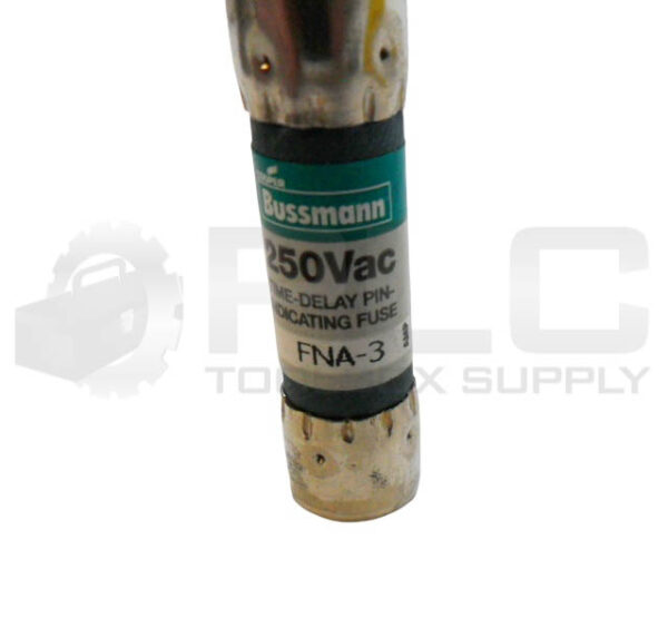 NEW BOX OF 8 BUSSMANN FNA-3 DUAL ELEMENT FUSE 3A 250VAC - Image 4