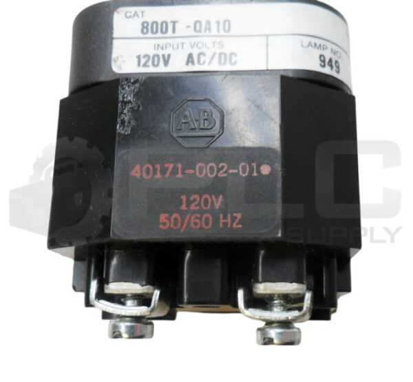 ALLEN BRADLEY 800T-QA10 /T PUSH BUTTON W/ 40171-002-01 W/ 800T-XA /D - Image 5