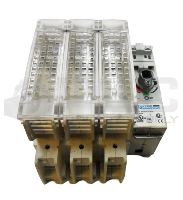 FERRAZ SHAWMUT FBJ1003X DISCONNECT SWITCH J100A 600V 3PH