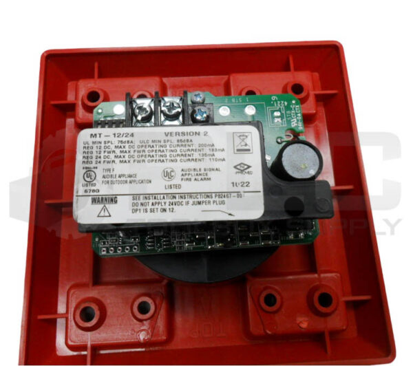 NEW WHEELOCK MT-12/24 FIRE ALARM HORN - Image 4