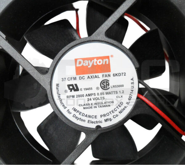 NEW DAYTON 6KD72 DC AXIAL FAN 2800RPM 24V *READ* - Image 4
