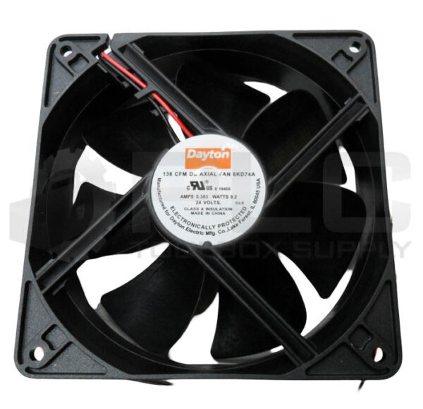 NEW DAYTON 6KD74A DC AXIAL FAN 0.383A 24V *READ* - Image 2