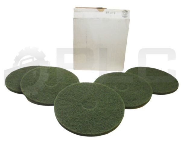 NEW BOX OF 5 TOUGH GUY 4RY12 SANDING DISCS GREEN 15"