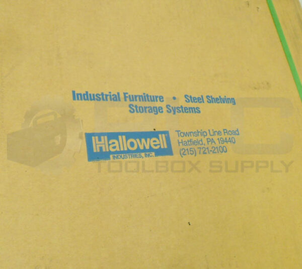 SEALED NEW HALLOWELL 6320-2020 ENCLOSED DRAWER GRAY *READ* - Image 2
