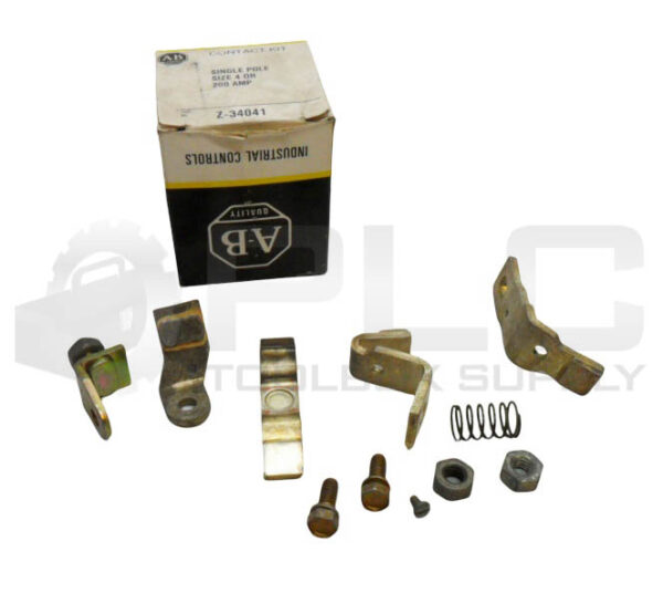 NEW ALLEN BRADLEY Z-34041 CONTACT KIT SINGLE POLE SIZE 4 200A *READ*