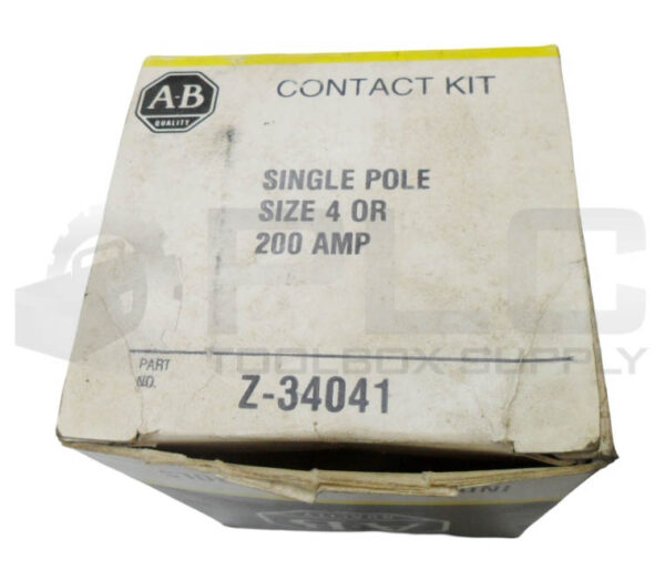 NEW ALLEN BRADLEY Z-34041 CONTACT KIT SINGLE POLE SIZE 4 200A *READ* - Image 3