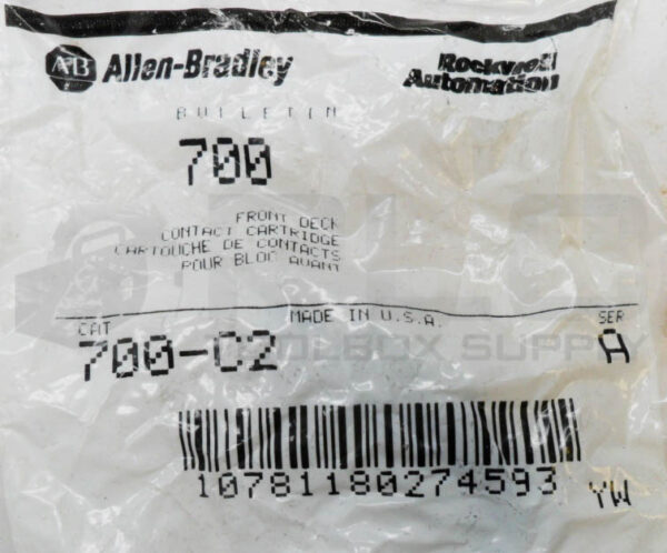 NEW BOX OF 6 ALLEN BRADLEY 700-C2 /A FRONT DECK CONTACT CARTRIDGE *READ* - Image 4