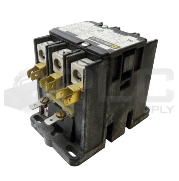 NEW SQUARE D 8910 DPA43S34 /A CONTACTOR W/ CL 9998 TY DA1 V02 COIL - Image 3