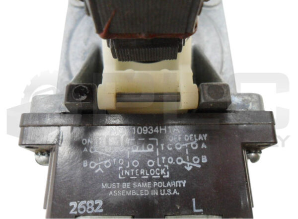 CUTLER HAMMER 10337H192B PNEUMATIC TIMING RELAY W/ 9-1808-5 COIL W/ 10934H1A - Image 5