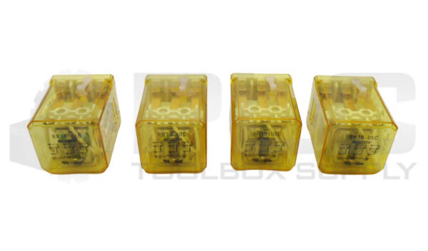 LOT OF 4 IDEC RR3B-ULC RELAY 120VAC