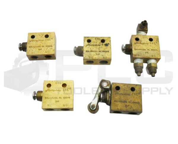 LOT OF 5 HUMPHREY TAC2 31P PNEUMATIC VALVE
