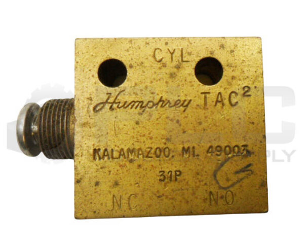 LOT OF 5 HUMPHREY TAC2 31P PNEUMATIC VALVE - Image 4