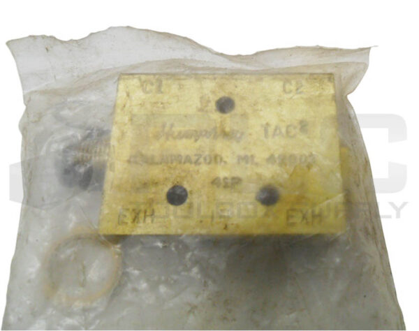 SEALED NEW HUMPHREY 41P PNEUMATIC VALVE TAC2 41P - Image 3