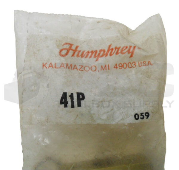 SEALED NEW HUMPHREY 41P PNEUMATIC VALVE TAC2 41P - Image 4