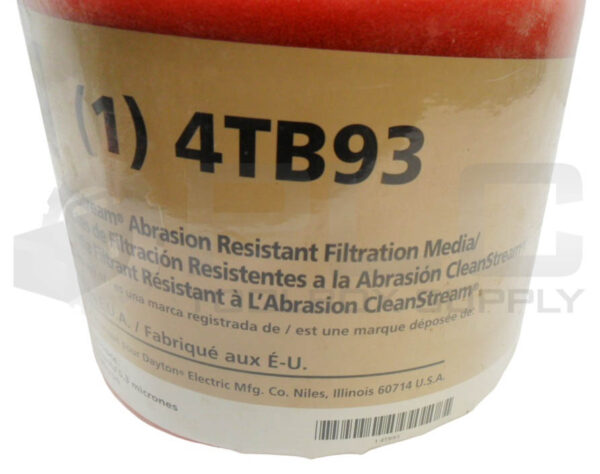 SEALED NEW DAYTON 4TB93 HEPA CARTRIDGE - Image 5