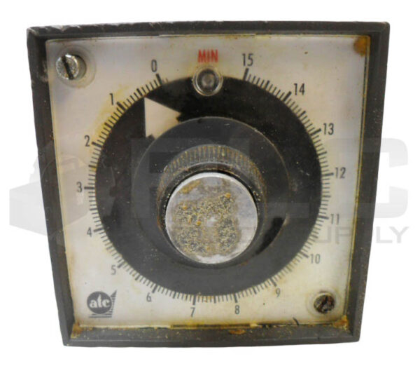 ATC 3-0309E015A04PX PUSH BUTTON TIMER 120V 60HZ 0-15MIN *READ* - Image 2