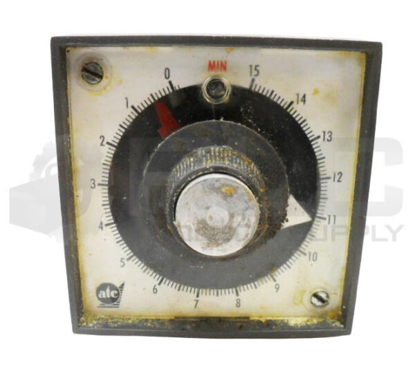 ATC 3-0309E015A04PX PUSH BUTTON TIMER 120V 60HZ 0-15MIN - Image 2