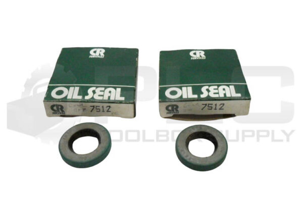 LOT OF 2 NEW CR SERVICES 7512 OIL SEAL 11/16" BORE *READ*