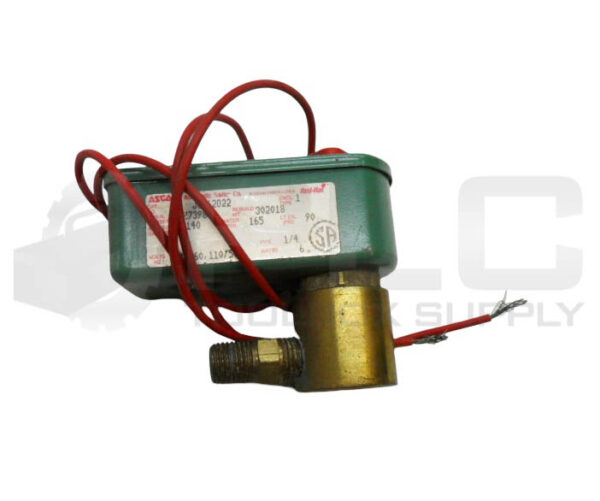 ASCO J8262D22 SOLENOID VALVE 140PSI 1/4" 110-120V 50/60HZ
