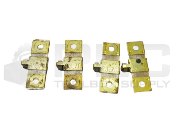 LOT OF 4 SQUARE D B3.70 HEATER ELEMENT