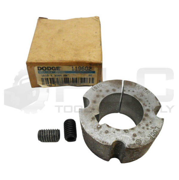 LOT OF 2 NEW DODGE 119602 TAPER LOCK BUSHING 1610 X 30MM *READ* - Image 2