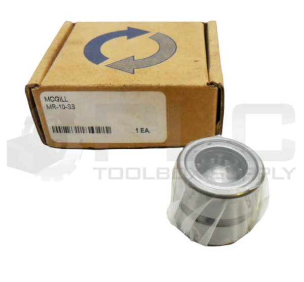 LOT OF 2 NEW MCGILL MR-10-SS NEEDLE ROLLER BEARING 5/8" BORE *READ* - Image 2