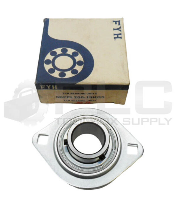 LOT OF 2 NEW FYH SBPFL206-19KG5 BEARING UNIT 1-1/4" BORE SB206-19 *READ* - Image 2