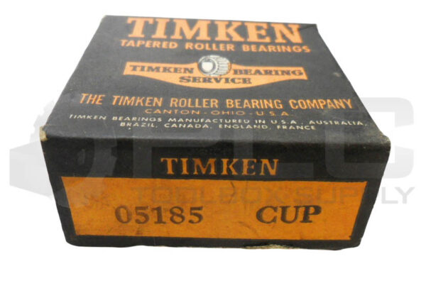 LOT OF 2 SEALED NEW TIMKEN 05185 TAPERED ROLLER BEARING CUP *READ* - Image 4