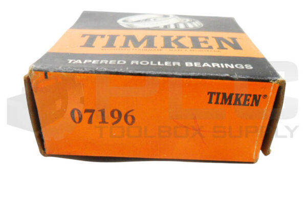 LOT OF 2 NEW TIMKEN 07196 TAPERED ROLLER BEARING CUP 1-5/8" BORE *READ* - Image 6