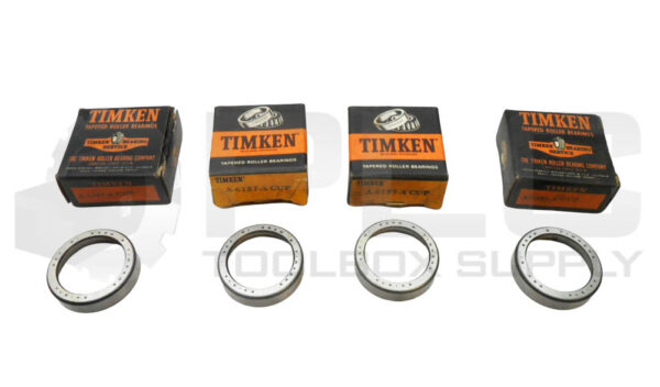 LOT OF 4 NEW TIMKEN A-6157-A TAPERED ROLLER BEARING CUP 1-1/8" BORE *READ*
