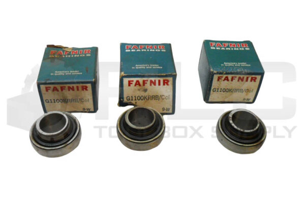 LOT OF 3 NEW FAFNIR G1100KRRB + COL BALL BEARING INSERT 1" BORE 1100 *READ*