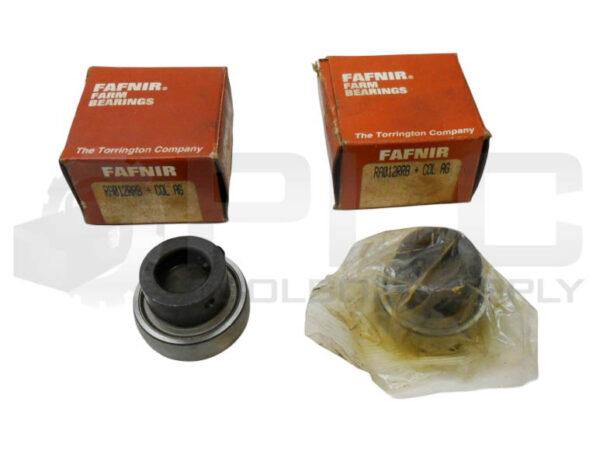 LOT OF 2 NEW FAFNIR RA012RRB + COL BALL BEARING W/ COLLAR 3/4" BORE RA012 *READ*