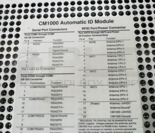 DATALOGIC INC CM1000 AUTOMATIC ID MODULE *READ* - Image 6