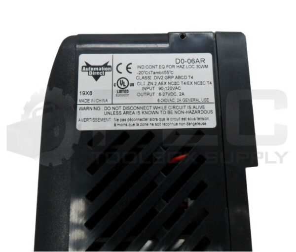 AUTOMATION DIRECT D0-06AR I/O MODULE 90-120VAC 6-27VDC 2A *READ* - Image 6