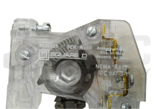 LOT OF 2 NEW SQUARE D 9999 SX6 /A ELECTRICAL INTERLOCK 9999SX6 - Image 5