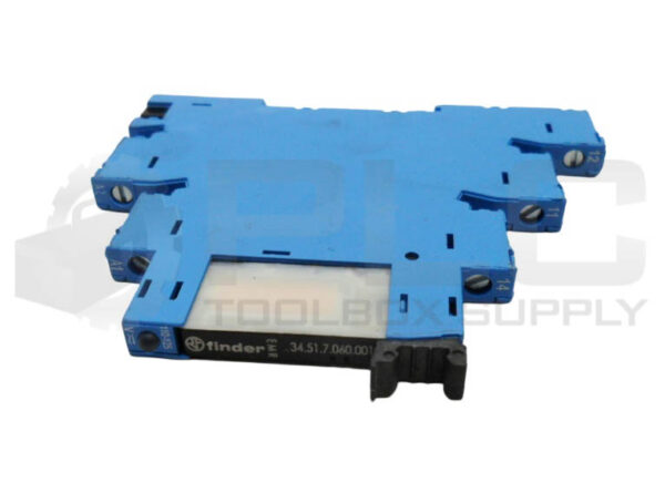 LOT OF 2 NEW FINDER 34.51.7.060.0010 RELAY 60V 6A W/ 93.01.0.125 RELAY SOCKET - Image 3