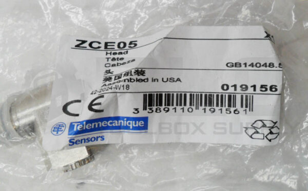 LOT OF 3 SEALED NEW TELEMECANIQUE ZCE05 HEAD 019156 - Image 4