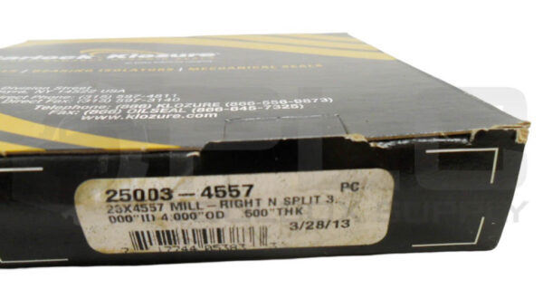 NEW GARLOCK KLOZURE 25003-4557 SEAL 3" ID 4" OD 23X4557 - Image 5