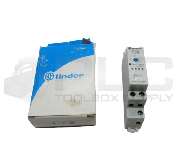 NEW FINDER 80.01.0.240.0000 MODULAR TIMER 16A 12-240V AC/DC 1CO-SPDT *READ*