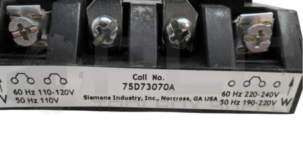 NEW SIEMENS 75D73070A MAGNETIC COIL 110-120V 220-240V 50/60HZ *READ* - Image 6