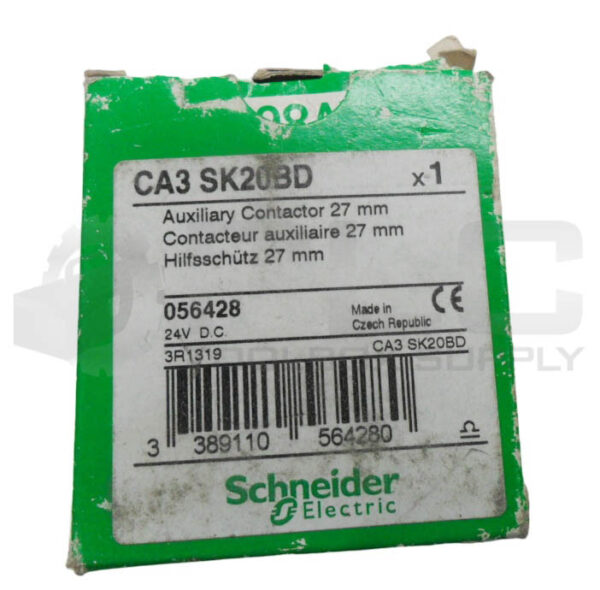 NEW SCHNEIDER ELECTRIC CA3 SK20BD AUXILIARY CONTACT 24VDC 056428 *READ* - Image 6