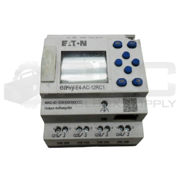 EATON EASY-E4-AC-12RC1 CONTROL RELAY 100-240VAC 50/60HZ 8A
