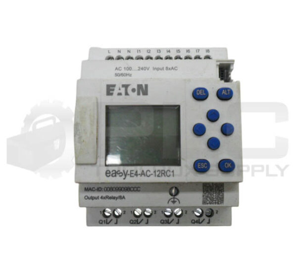 EATON EASY-E4-AC-12RC1 CONTROL RELAY 100-240VAC 50/60HZ 8A - Image 2
