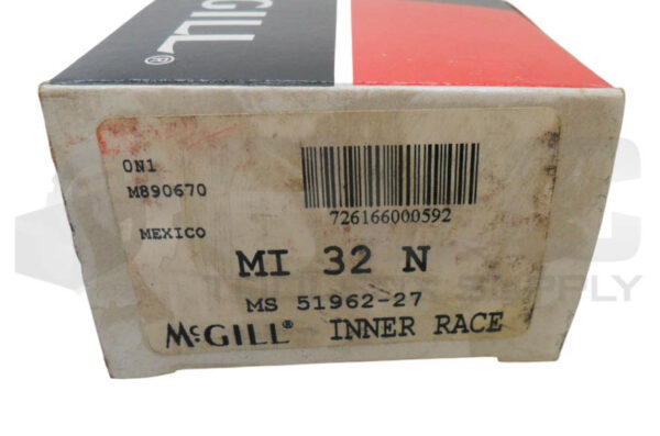 NEW MCGILL MI 32 N INNER RACE BEARING 2-1/2" OD 2" ID MS 51962-27 *READ* - Image 6