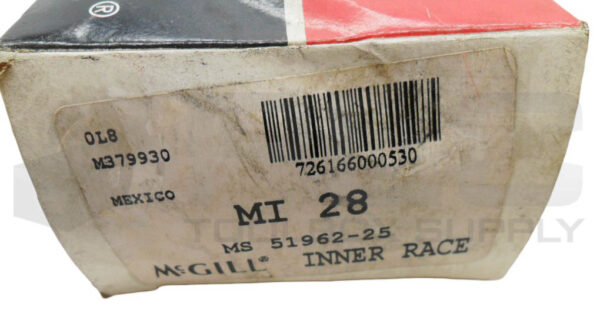 LOT OF 2 NEW MCGILL MR 28 INNER RACE BEARING 2-1/4" 1-3/4" MS 51962-25 *READ* - Image 7