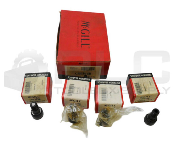 NEW BOX OF 4 MCGILL CFH 3/4 SB CAM YOKE FOLLOWER 3/4" *READ*